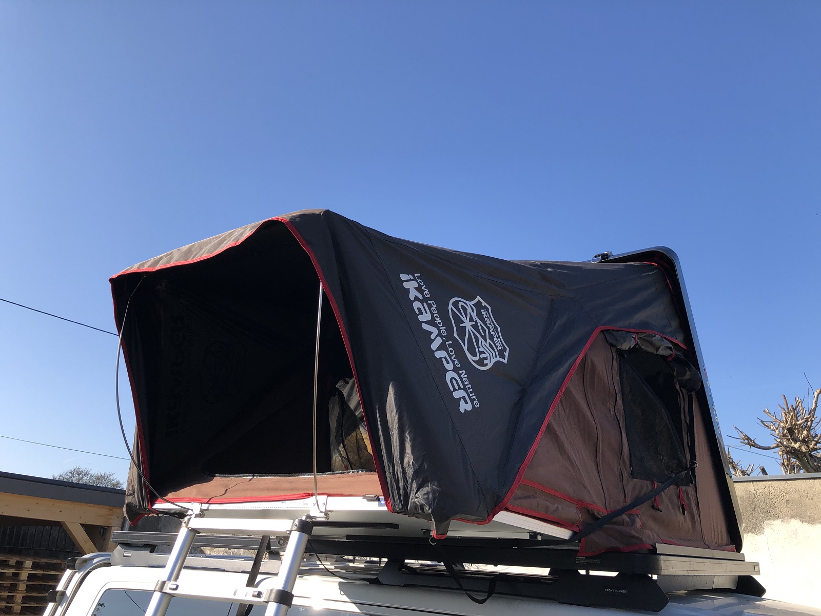 Dachzelt iKamper Skycamp 2.0 Mini Rocky Black