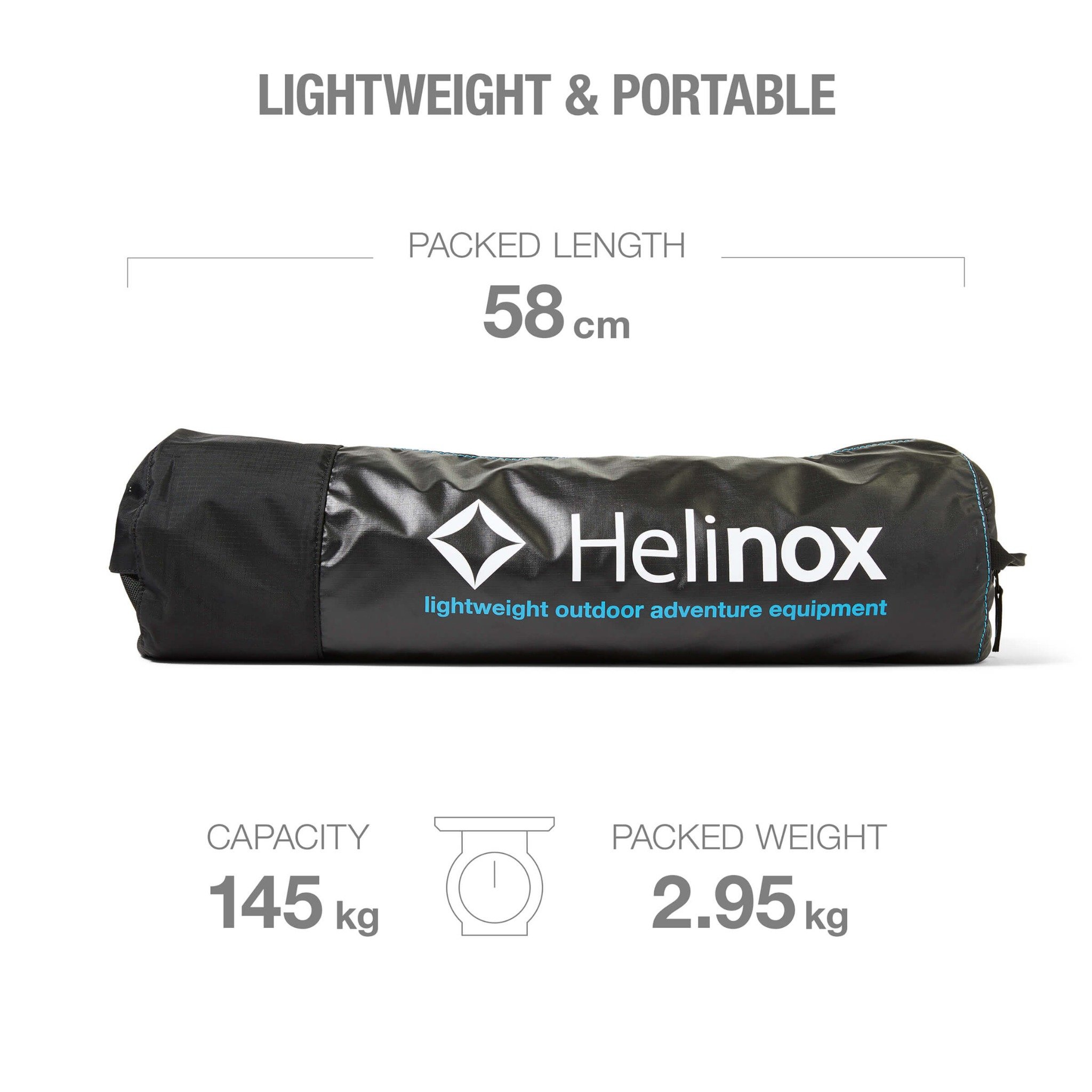 Helinox Cot Max Convertible Black