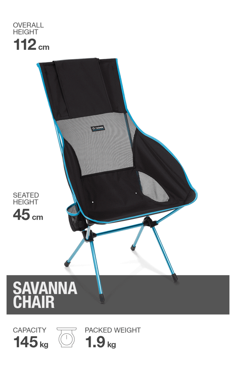 Helinox Savanna Chair schwarz