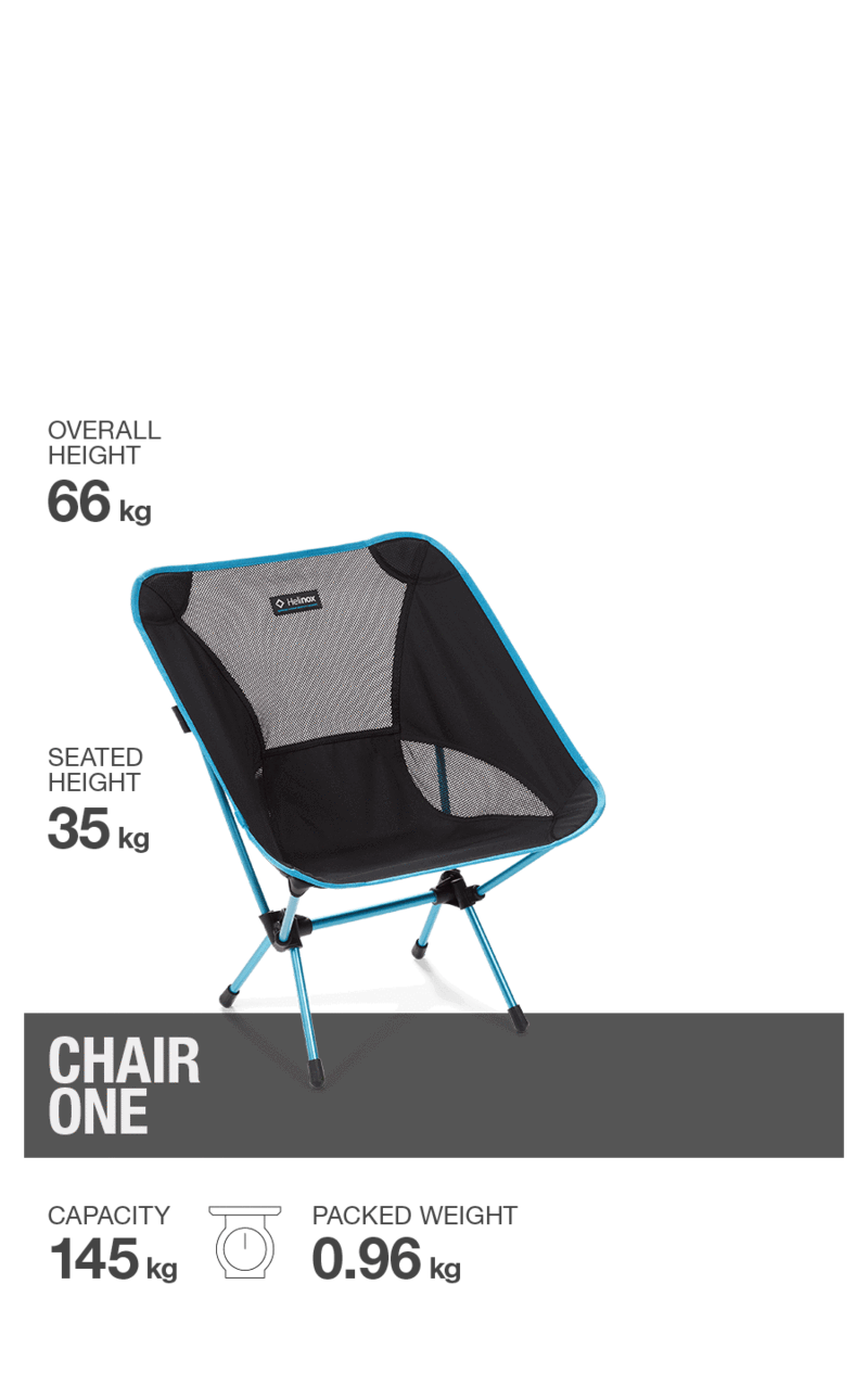 Helinox Chair One schwarz